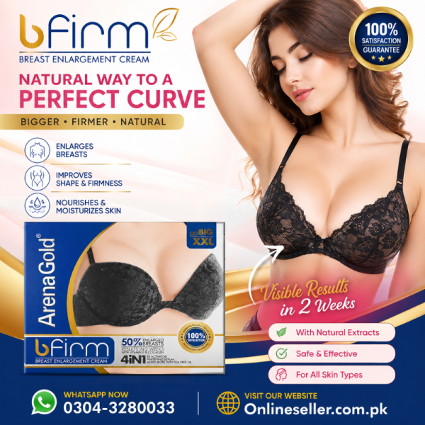 Arena Gold Breast Enlargement Cream 4 In 1 In Pakistan