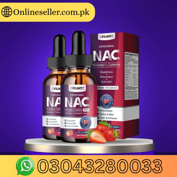 Liposomal Liquid NAC Supplement N-acetyl Cysteine Drops Price In Pakistan