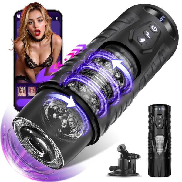 Einseo Automatic Male Masturbator Sex Toys For Men AI Sync Pocket Pussy