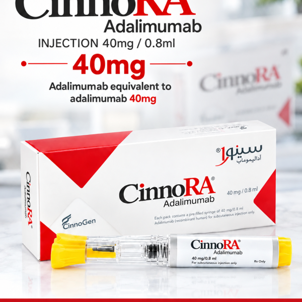 Cinnora Injection (Adalimumab) 40mg/0.8ML In Pakistan
